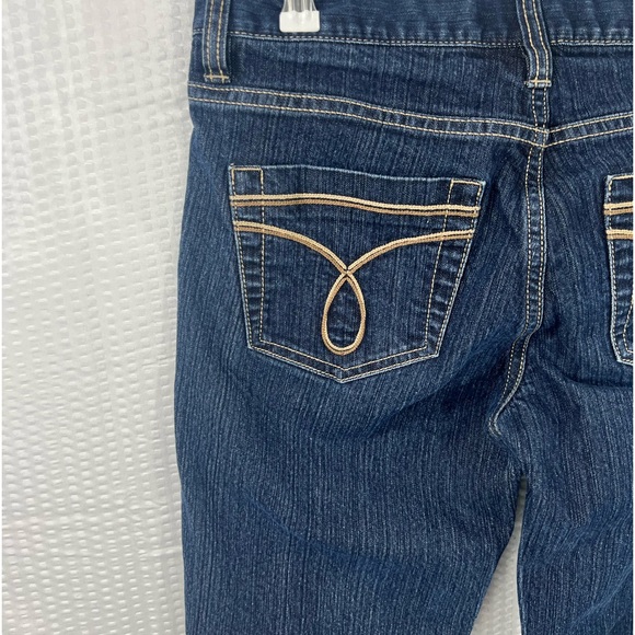 Calvin Klein Jeans women's size 27/4 skinny straight denim dark wash Casual VTG - Picture 9 of 13